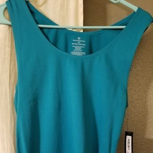 Teal tank